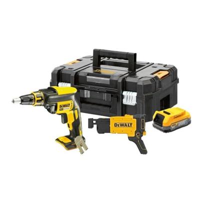 DeWalt dcf620e1k accu gipsplaatschroevendraaier | 1/4" | 18v xr powerstack (1x 1.7ah accu) DeWalt dcf620e1k accu gipsplaatschroevendraaier | 1/4" | 18v xr powerstack (1x 1.7ah accu)