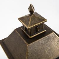 KS Verlichting bronzen sokkelampRijswijk M - 1498 - thumbnail