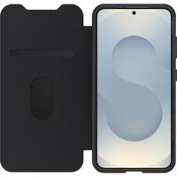 Otterbox React Series Folio Booklet Samsung Galaxy S25 Transparant, Zwart Inductieve lading - thumbnail