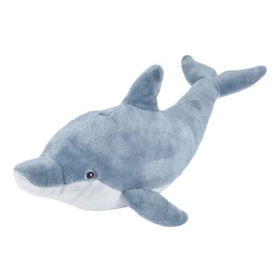 Wild Republic knuffel dolfijn junior 50 cm pluche grijs/wit Wild Republic knuffel dolfijn junior 50 cm pluche grijs/wit