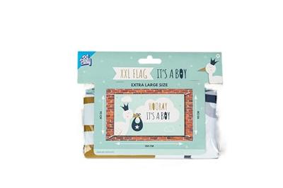 Paperdreams xxl vlag - newborn baby boy