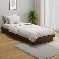 Bedframe massief hout honingbruin 75x190 cm - thumbnail