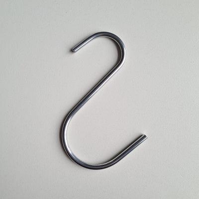 S-draadhaak 124mm x 5mm - 100 stuks