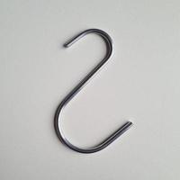 S-draadhaak 124mm x 5mm - 100 stuks - thumbnail