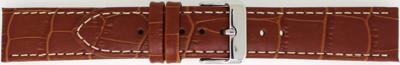 Horlogeband Universeel 808.03.24 Leder Cognac 24mm Horlogeband Universeel 808.03.24 Leder Cognac 24mm