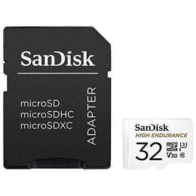 SanDisk microSD 32 GB High Endurance geheugenkaart SanDisk microSD 32 GB High Endurance geheugenkaart