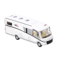 Kids Globe Traffic Pull-Back Carthago Camper met Licht - thumbnail
