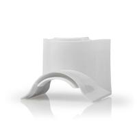 Kabelmanagement | Buis | In de hoek | 1 Stuks | PVC | Wit - thumbnail