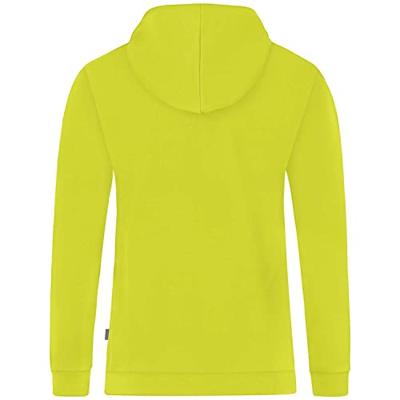 JAKO C6820D Jas Met Kap Organic Dames - Lime - 36 JAKO C6820D Jas Met Kap Organic Dames - Lime - 36