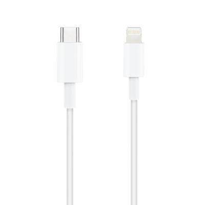 NANOCABLE 10.10.0600 Lightning op USB-C, wit, 50 cm