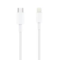 NANOCABLE 10.10.0600 Lightning op USB-C, wit, 50 cm - thumbnail