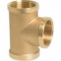 T-stuk - Fig.130 - Messing - binnen/binnen/binnen - 1/4" - thumbnail