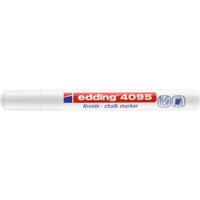 Krijtstift edding 4095 rond 2-3mm wit | 10 stuks - thumbnail