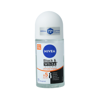 Nivea Black & White Invisible Ultimate Impact Deoroller Nivea Black & White Invisible Ultimate Impact Deoroller