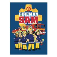 Brandweerman Sam Fleece deken , 110x140cm - thumbnail