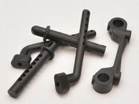 FTX Siege front & rear body posts & mounts (FTX6679) - thumbnail