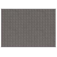 Verzwaringsdeken 150x200 cm 11 kg stof grijs - thumbnail