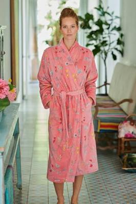 Pip Studio Pip Studio Les Fleurs Bathrobe Pink XS