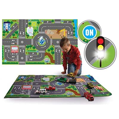 Kids Globe Speelkleed Verkeer met Led verkeerslichten