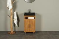 Raung Cabinet Terrazzo Waschbecken 50 cm mk - thumbnail