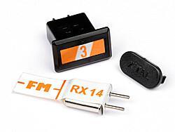 HPI - Crystal set (orange band 3/fm 27.095mhz) (80653)