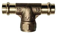Cornat Perskoppeling T-Stuk 15Mm-1/2-15Mm - T65311512B - thumbnail