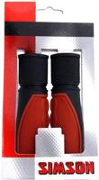 Simson handvatten lifestyl bruin/zwart - 92mm - thumbnail