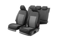 ULTIMATE SPEED Autostoelhoezen set (Zwart/grijs) - thumbnail