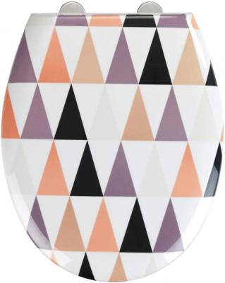 Wenko Wc-bril Pyramide 37 X 44,5 Cm Duroplast Multicolor Wenko Wc-bril Pyramide 37 X 44,5 Cm Duroplast Multicolor
