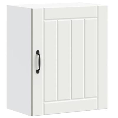 Keukenwandkast Lucca bewerkt hout wit Keukenwandkast Lucca bewerkt hout wit