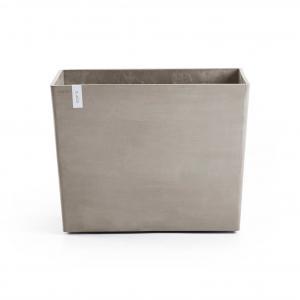Ecopots Plantenbak Paris op Wielen Taupe 85cm Ecopots Plantenbak Paris op Wielen Taupe 85cm