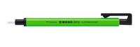 Tombow • precision eraser mono zero, refillable, round tip 2,3 mm diameter, neon green - thumbnail