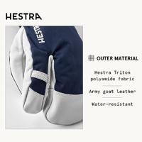 Hestra Army Leather Heli Ski 3 Vinger Handschoen navy 11 - thumbnail