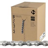 M-Wave ketting 6/7/8 speed 1/2x3/32, zilver/grijs. 15m op rol, incl 10 verbindingsschakels - thumbnail