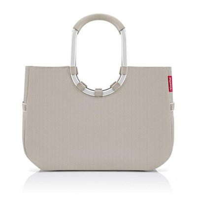 Reisenthel Loopshopper L-Herringbone Sand
