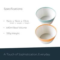 Royal Doulton Kommen 1815 Bright Colours ø 15 cm - 4 Stuks - thumbnail