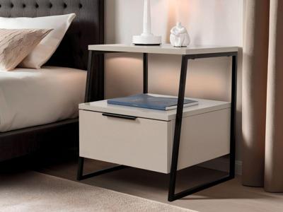 Nachtkastje PALPA 1 deur kasjmier Nachtkastje PALPA 1 deur kasjmier