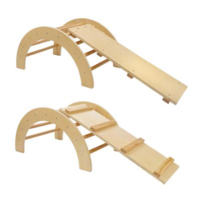 509 Crew Houten klimboog met glijbaan set