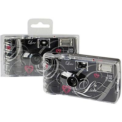 Single use Kamera Flash 400 27 "Love", zwart