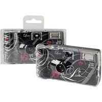 Single use Kamera Flash 400 27 "Love", zwart - thumbnail