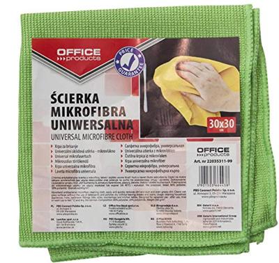 OFFICE products universele microvezeldoek, ft 30 x 30 cm,