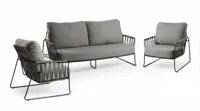 Tierra Outdoor stoel-bank loungeset rivera mountain grey - thumbnail