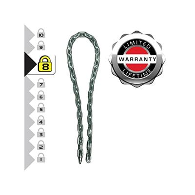 Masterlock Ketting, staal met vinyl, 10mm, 1m - 8019EURD 8019EURD