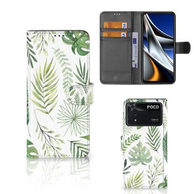 Xiaomi Poco X4 Pro 5G Hoesje Leaves Xiaomi Poco X4 Pro 5G Hoesje Leaves
