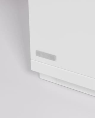 Kave Home TV-meubel 'Abilen' Eiken, 200 x 44cm, kleur Wit Kave Home TV-meubel 'Abilen' Eiken, 200 x 44cm, kleur Wit