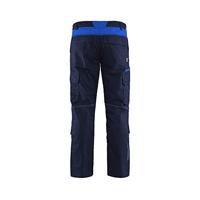 Blaklader 144818328985C46 industriële stretch werkbroek met kniezakken marineblauw/korenbloemen, maat C46 - thumbnail