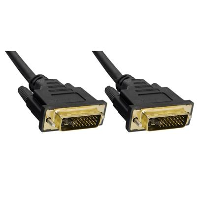Akyga AK-AV-06 DVI-kabel Aansluitkabel 1.8 m Zwart - thumbnail