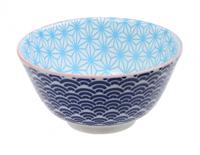 Japanse rijstkommen set - Tokyo Design Studio - Star Wave - 4-delig - 300ml - 12 x 6cm - thumbnail