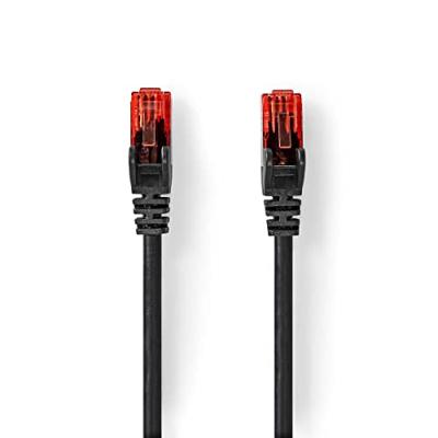 CAT6-kabel | RJ45 (8P8C) Male | RJ45 (8P8C) Male | UTP | 20 m | Rond | PVC | Zwart CAT6-kabel | RJ45 (8P8C) Male | RJ45 (8P8C) Male | UTP | 20 m | Rond | PVC | Zwart