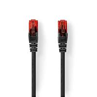 CAT6-kabel | RJ45 (8P8C) Male | RJ45 (8P8C) Male | UTP | 20 m | Rond | PVC | Zwart - thumbnail